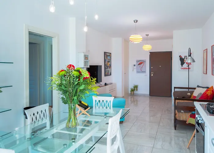 Фото Апартаменты Trilocale Con Terrazza Vicino Al Mare Лидо-ди-Остия