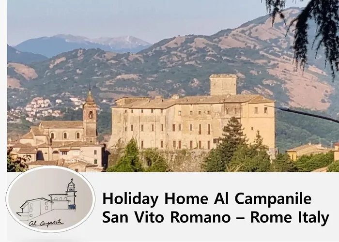Al Campanile A Stylish New Apartment San Vito Romano Rome φωτογραφία